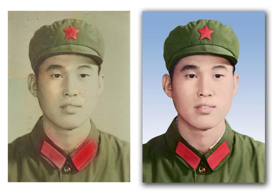 芦山破损照片修复-18